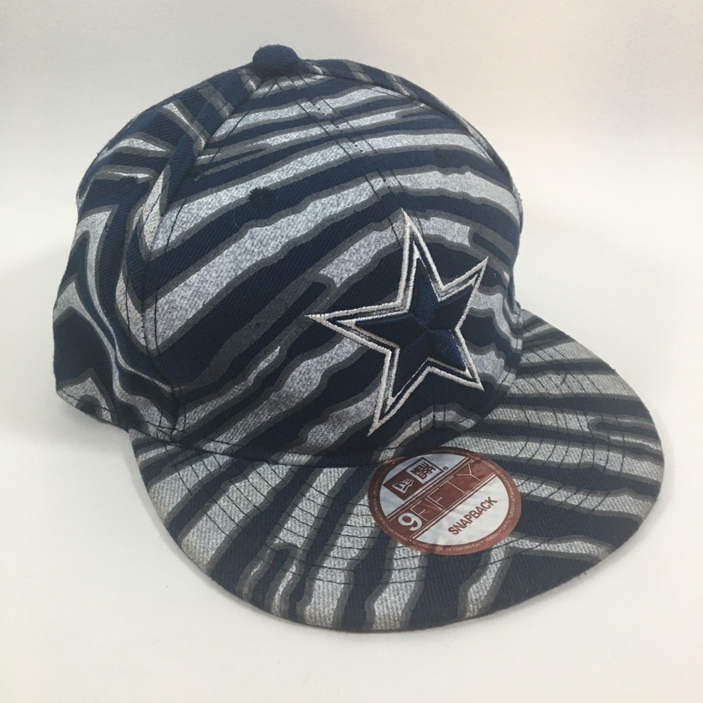 Dallas Cowboys New Era 9FIFTY Vintage Collection Striped Navy Snapback